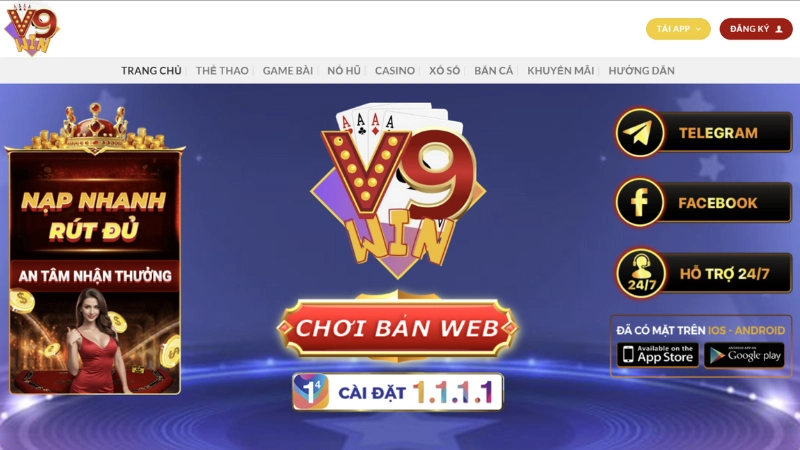 Chơi casino online v9win an toàn, săn thưởng cực hiệu quả - Ảnh 2